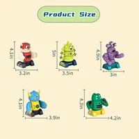 5Pcs Magnetic Robot Toy Set 2