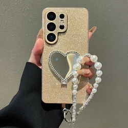Elegant Phone Ring Case with Luxury Design - S23 (Gold B)