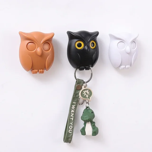 Porte-clés de théâtre magnétique, aimants auto-adhésifs, porte-clés, crochets de suspension, crochets décoratifs muraux pour la maison, 1 pièce, 3 pièces 2