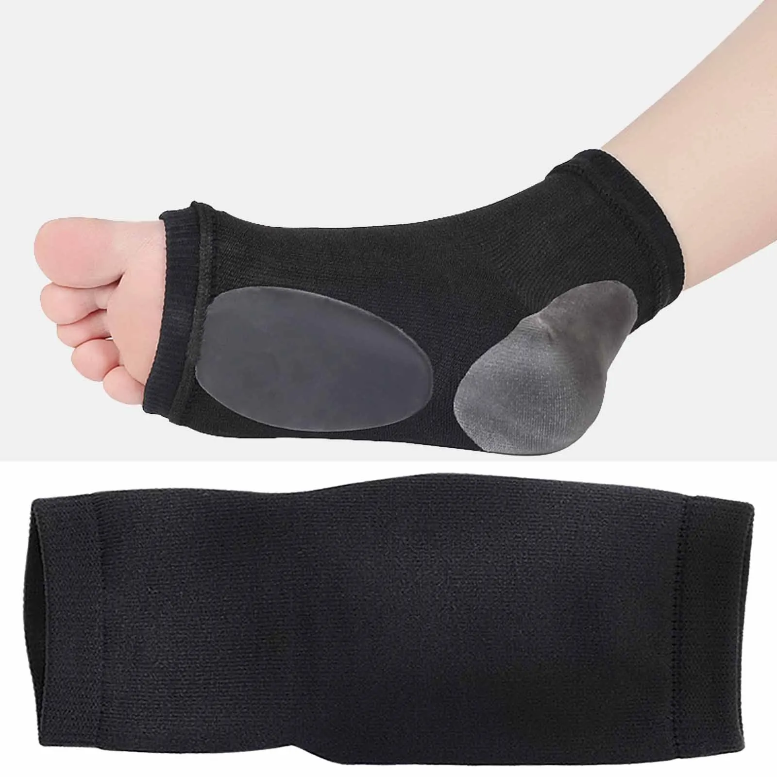 

Подошвенный фасциит, супинатор с гелевыми вставками, бандаж 2-в-1, ортопедический супинатор пятки для ночной шины, ортопедический бандаж XR-Hot