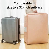 Quilt Clothes Storage Bag Non-woven Waterproof Closet Wardrobe Organizer Quilt Clothes Storage Bag Large Capacity Blanket Storag 2