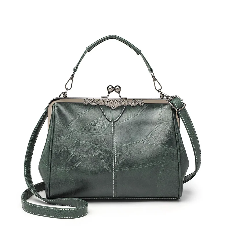Women Handbag Vintage Shoulder Tote Bag Pu Leather