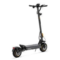 Trottinette électrique Ausom K20 Pro à double moteur, moteur 2800W max, batterie 48V 18Ah, pneus de 10 pouces, vitesse maximale de 60 km/h, autonomie de 90 km, frein à disque avant et arrière, déverrouillage NFC 6