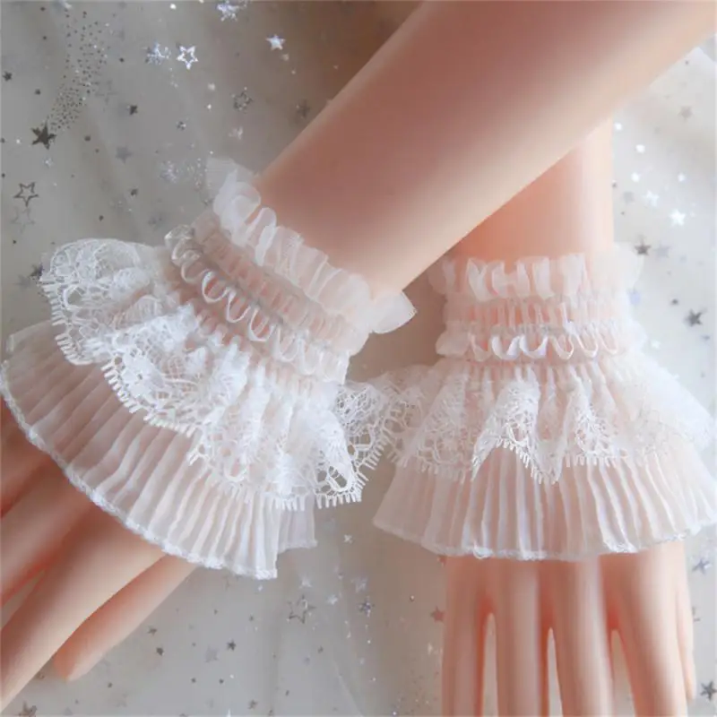 

Glove Lace Cuffs Cute And Playful Easy To Wear Resilient Fashion Versatile Clothing Accessories False Trumpet Sleeve Spare Cuff