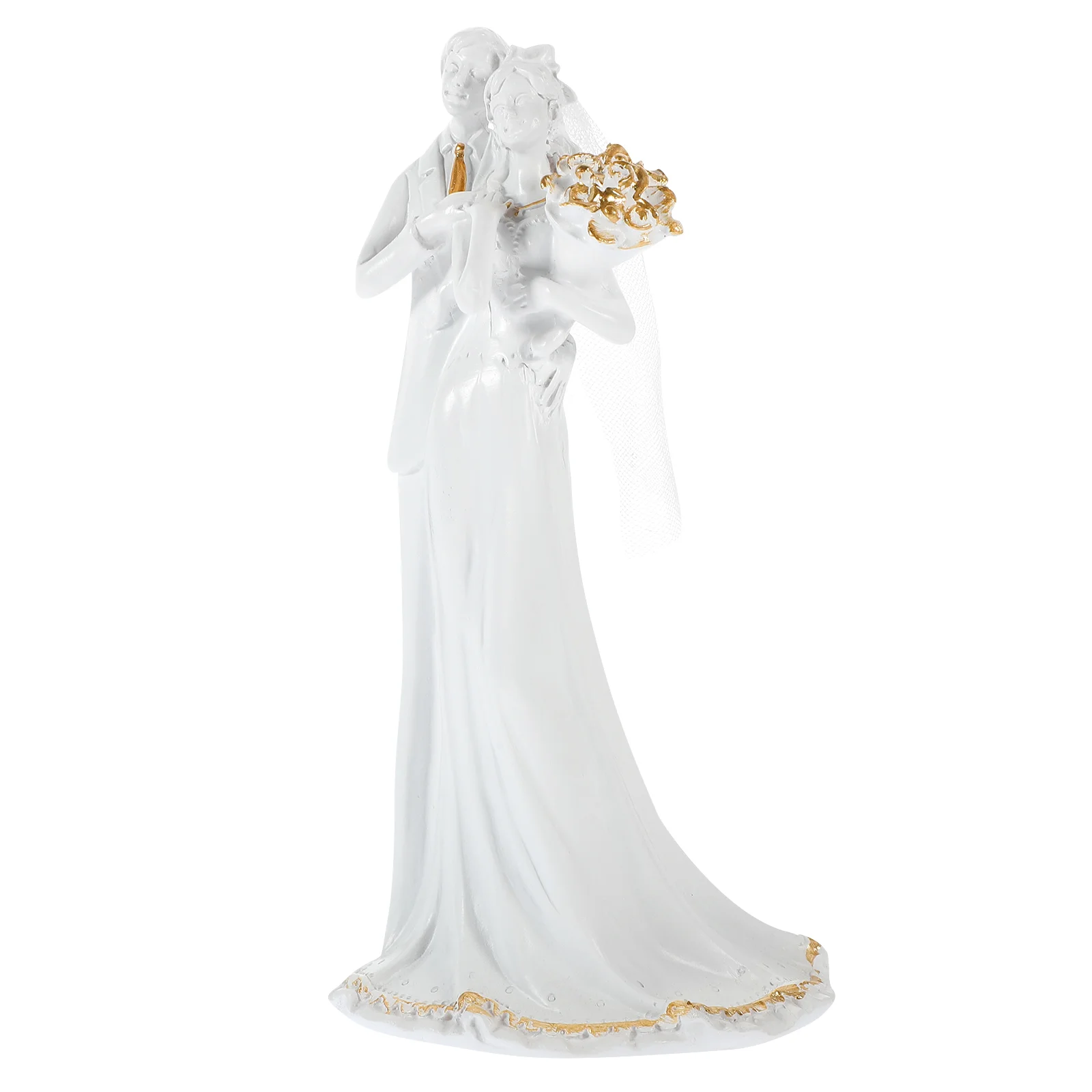 

Wedding Decorations Couples Gifts Sculpture Resin Crafts Lover Figurine Figures for Car Valentine's Day Hugging Lovers Statue