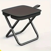 Portable Folding Stool with Handle, Outdoor Camping Fishing Stool, Zipper Stool for Outdoor 3