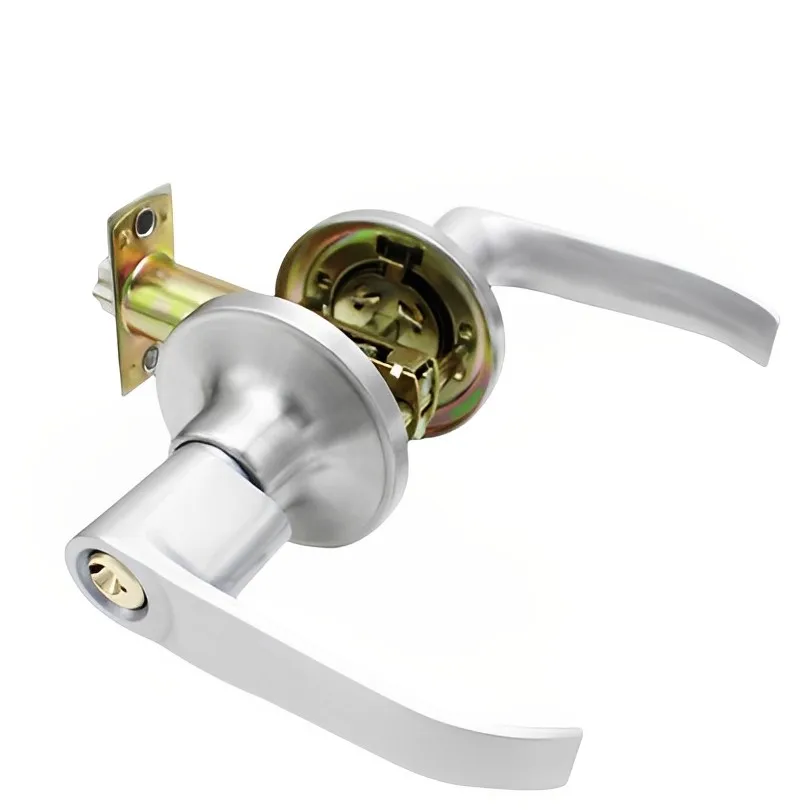 

High-Grade Zinc Alloy Room Door Handle Lock Handle Lock Three-Pole Spherical Door Lock Bedroom Bathroom Hardware Accessories