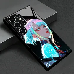 Anime Lucy Glass Phone Case - Shockproof Cover, Stylish & Durable Design for Samsung S26 Edge (KHTY00744A)