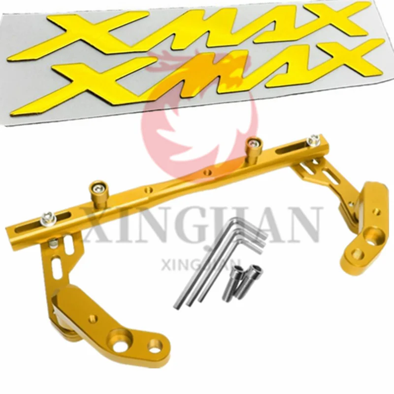 

X-MAX Scooter Handlebar Accessory Mounts For YAMAHA X-MAX300 XMAX250 2021-2024 Mobile Phone Holder DVR Support Bar Accessories