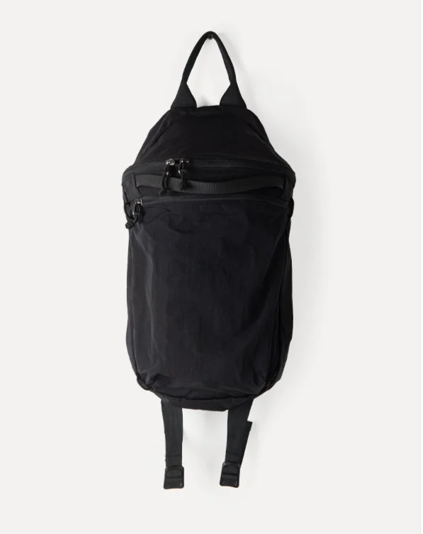 Korean version leisure nylon waterproof with simple large capacity backpack, pleated and lazy style, versatile backpack_voghion.com