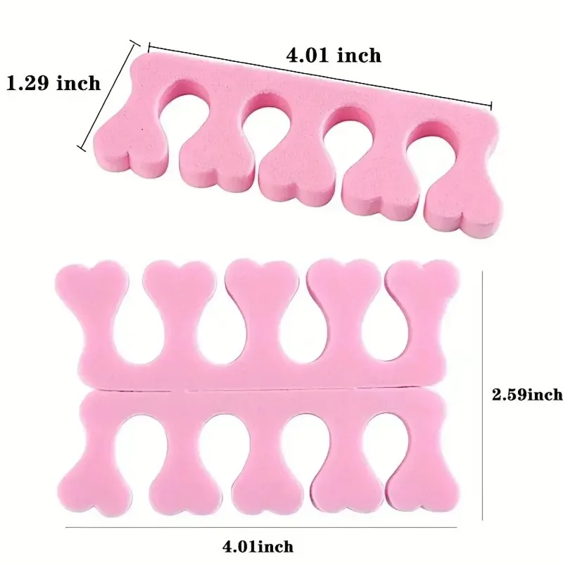 Nail Art Separators nail art tools,toe separators,finger toe separator for Fingers Toes Manicure Pedicure