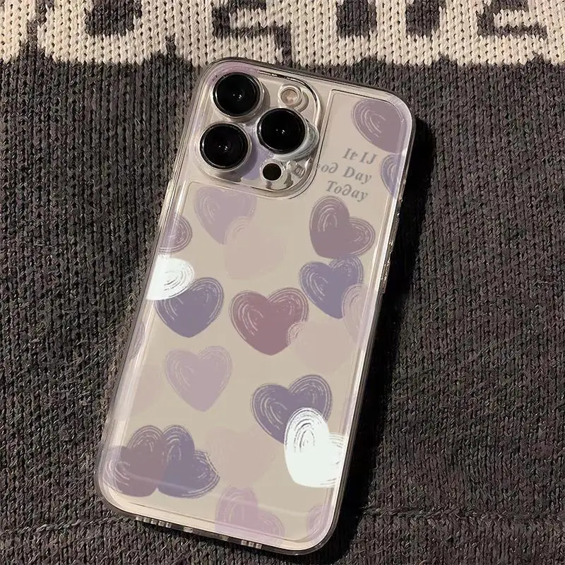 Love Heart Phone Case - Chic and Stylish Design