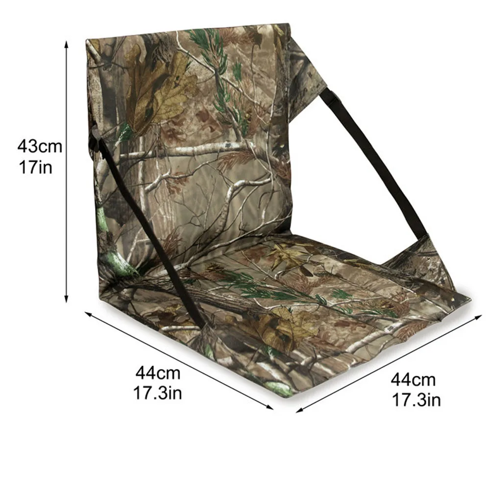 Hunting Camping Seat Cushion Portable Seat Cushion With Handle Waterproof  Foam Padded Sitting Pad For Outdoor Picnic Leaf