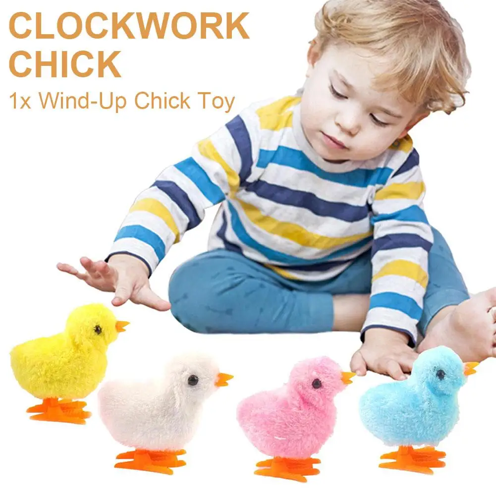 

Jumping Clockwork Wind-up Chicken Plush Toy Simulation Gifts Interactive Birthday Educational Animal Small Toys Toy Childre I1U6