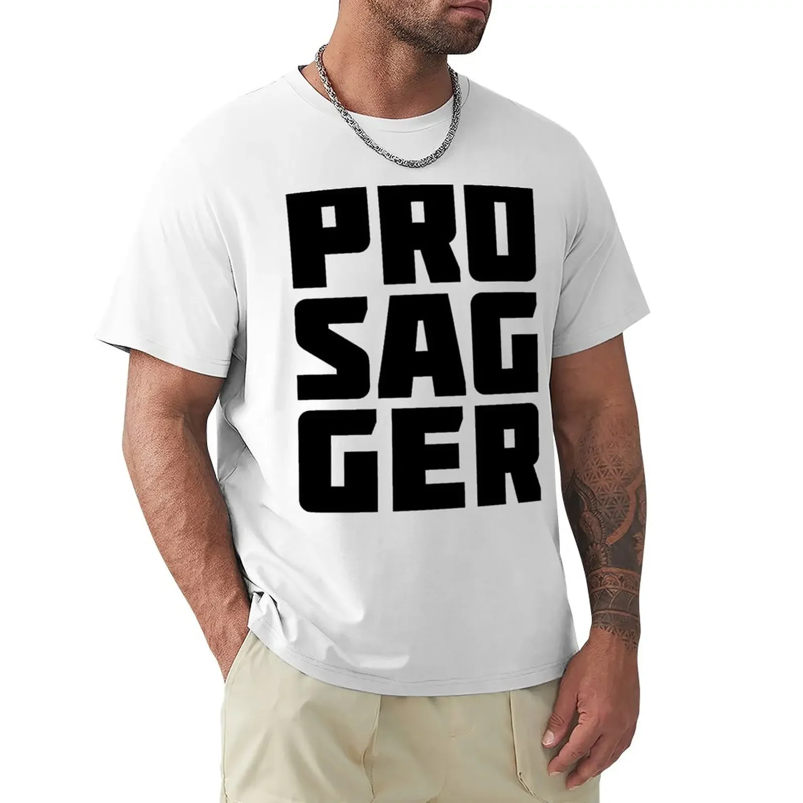 

PROSAGGER L40w ZER0 T-Shirt summer tops shirts graphic tees Blouse plain white t shirts men