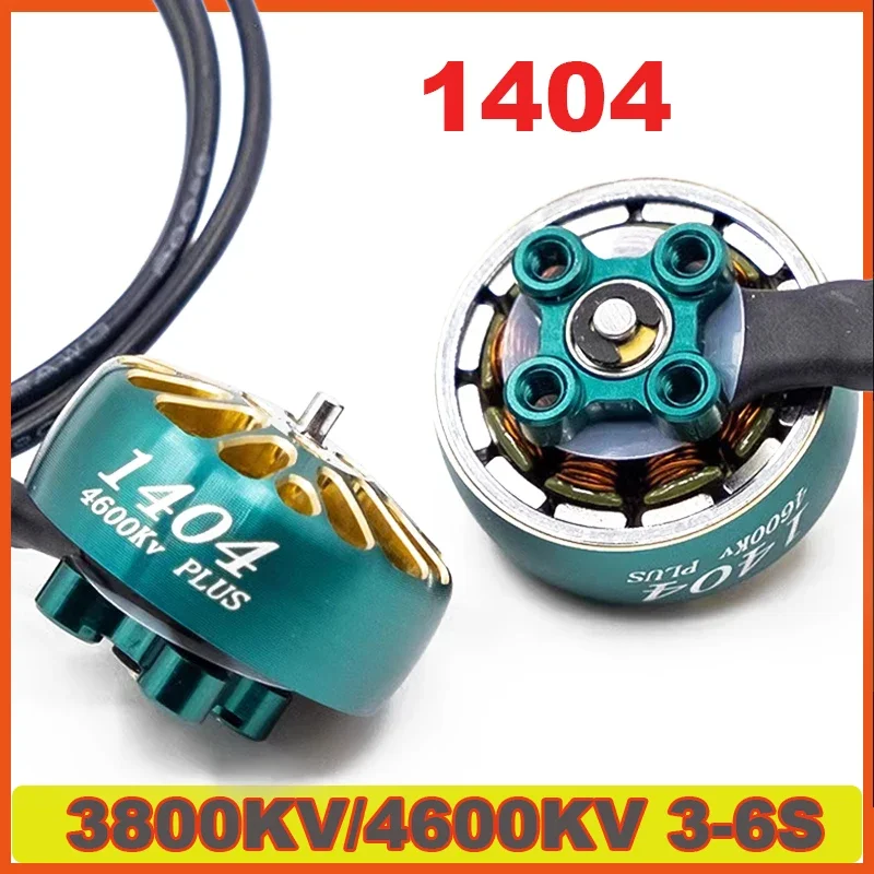 

LANNRC 1404 3800KV/4600KV High Quality 3~6S Violent Brushless Motor 3 Inch Cross FPV Multi-rotor Brushless Motor for RC Drone