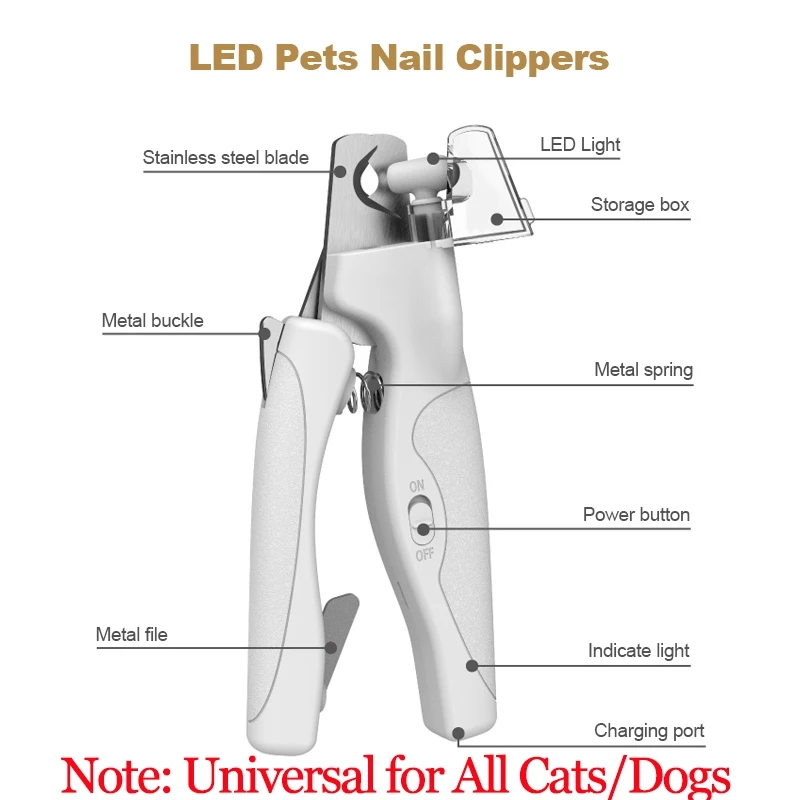LED Pet Nail Clipper