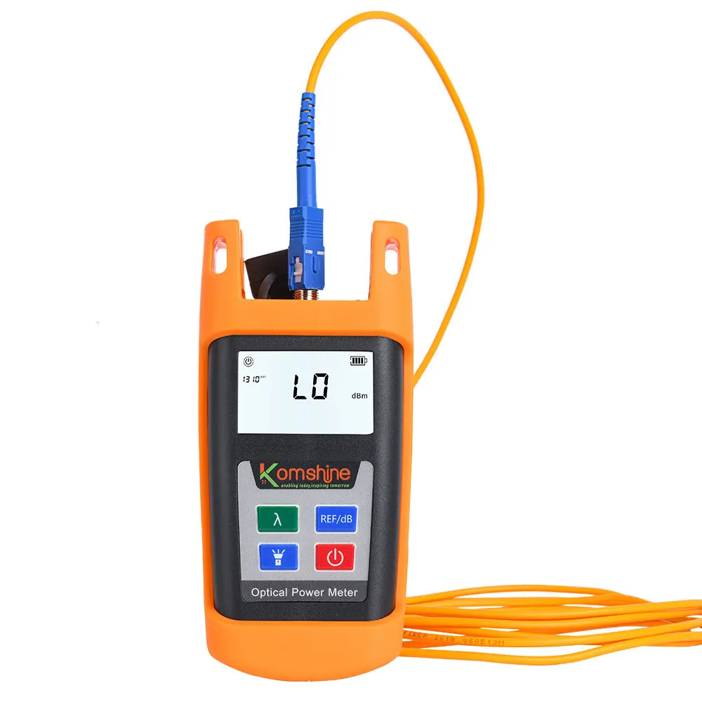 Used For Optical Fiber Cable Loss MeasurementKPM-25M Fiber Optical Handheld Test Tool Fiber Optic Power Meter KPM-25M OPM Tester usb 1761 cbl pm02 usb 1761 cbl pm02 programming cable used for micrologix1000 micrologix1200 micrologix1500 new