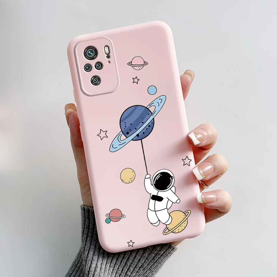 Adorable Panda & Dog Silicone Soft Cover for Xiaomi Redmi Note 10 Series