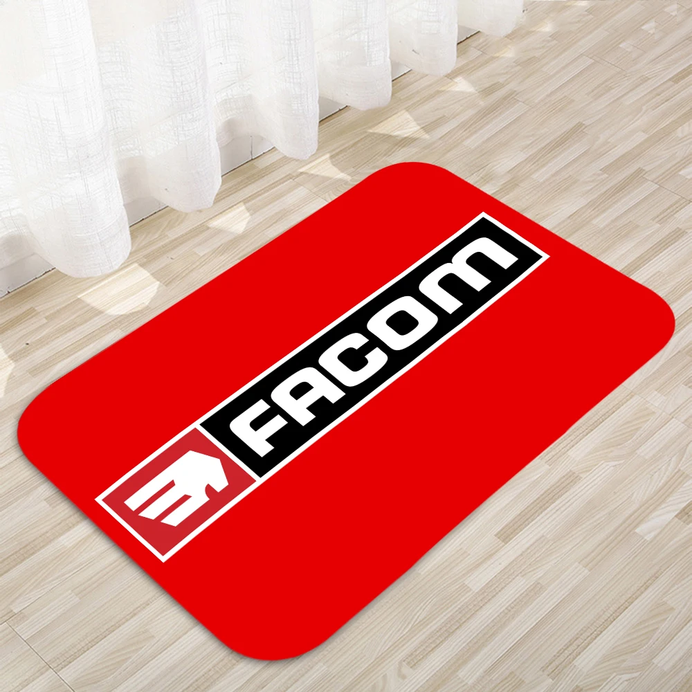 Facom 로고바닥 매트 홈 러그 도어 매트 현대 홈 장식 카펫 055