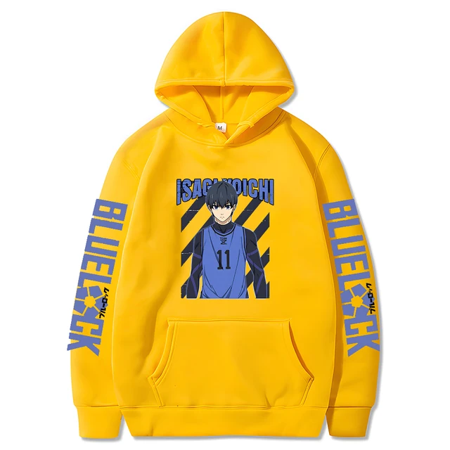 Felpa Fan Blue Lock Regalo Felpa Con Cappuccio Con Motivo Anime Blue