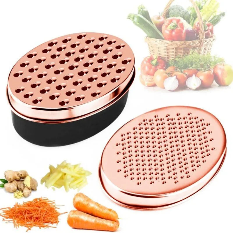 https://ae01.alicdn.com/kf/Sa6af68fbbbbe44278450ad27976c228cj/Rose-Gold-Cheese-Grater-Multifunctional-with-2pcs-Grater-Blades-Slicer-Oval-Container-Vegetables-Easy-Clean-Quick.jpg