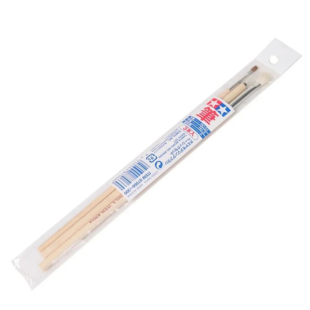 Model Tools Tamiya 87066 Modeling Brush Basic Set 3Pcs/Set Model Painting Brush Accessory DIY Tools