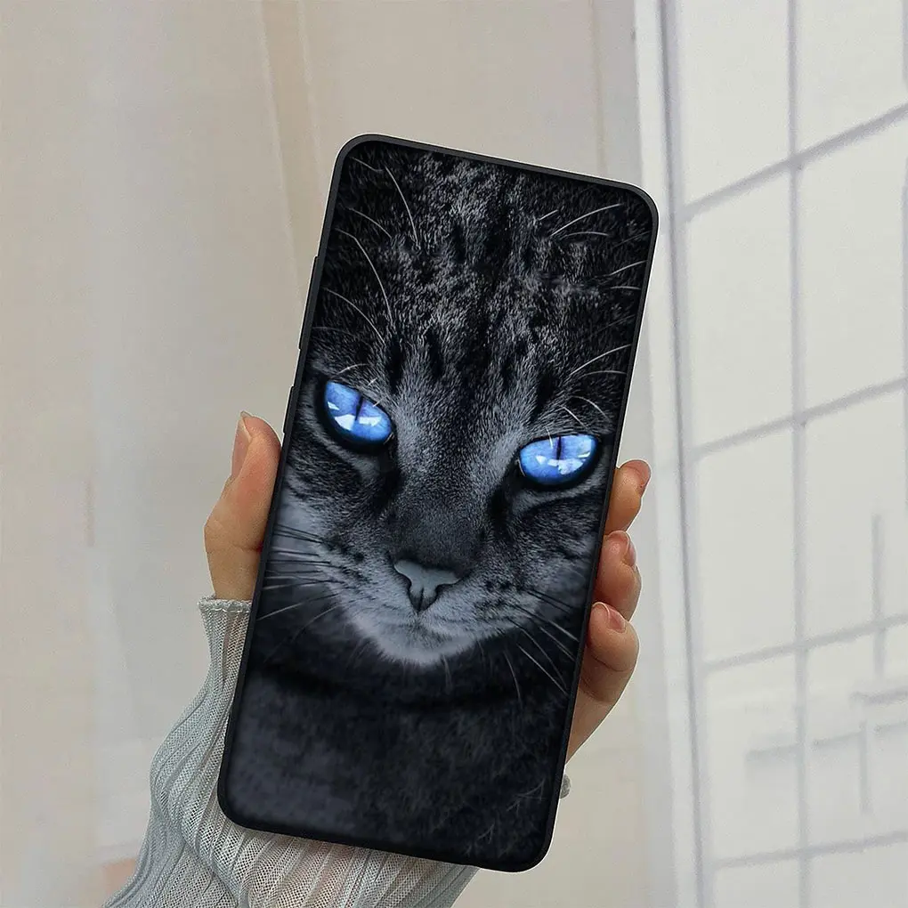 Meow Eyes Kitten Cat Soft Phone Case Cover