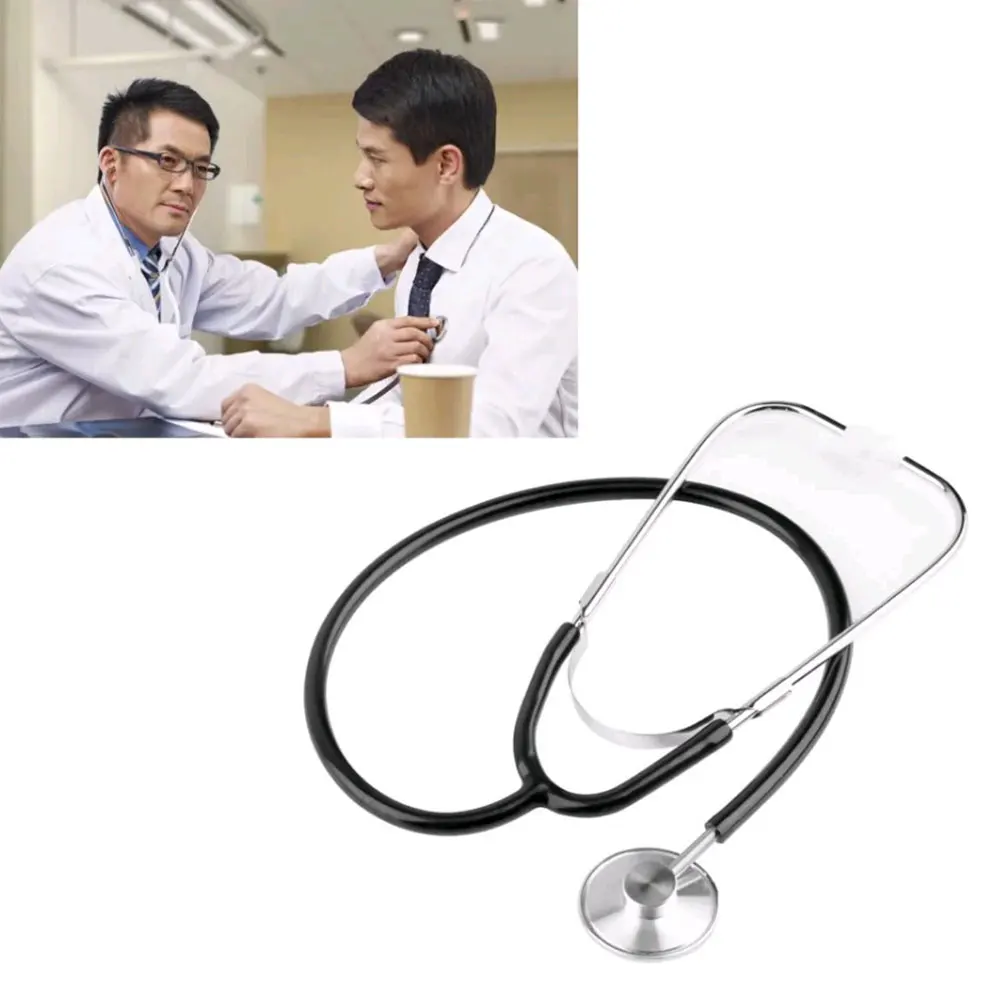 Portable Single Head Stethoscope Professional Cardiology Stethoscope Doctor Medical Equipment Student Vet Nurse Medical Device