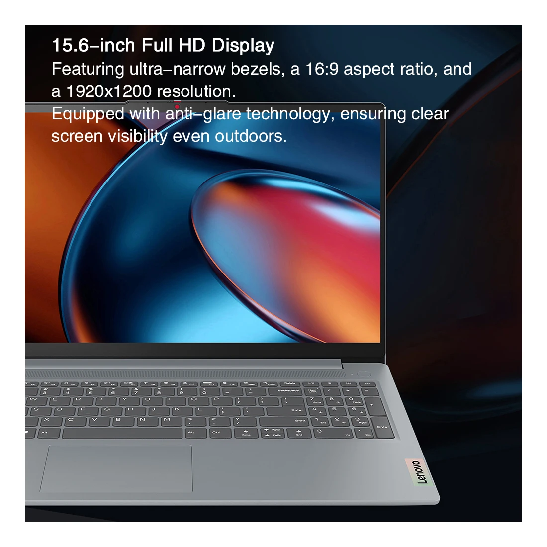 Lenovo Laptop IdeaPad 15s 2024 RAM 16GB SSD 512GB 15.6"Inch FHD 2K AMD Ryzen R5 7430U 4.3GHz 47Wh Notebook Ultrabook Computer PC 3