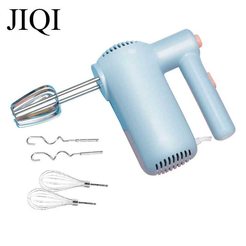 

Electric Automatic Stirrer Handheld Egg Beater Milk Foamer Cream Butter Whisk Cake Bake Dough Mixer Stainless Steel Food Blender