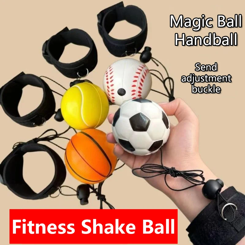 PU High Elastic Moon Rock Stress Relief Ball with Elastic Cord Rebound Wrist Throw Ball for Kids Hand Toss and Return Toy stress relief ball