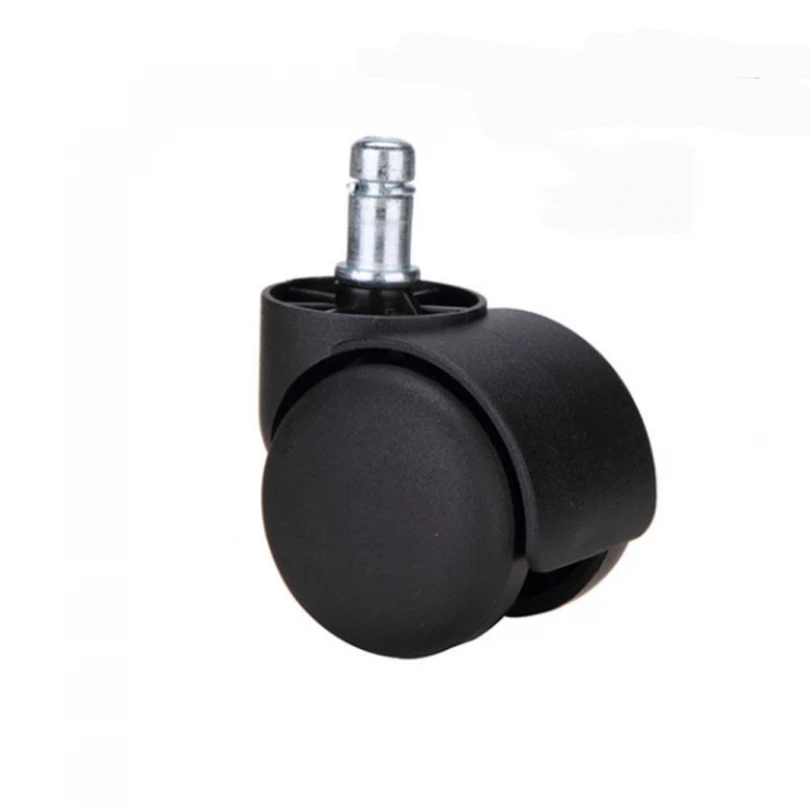 Sandalye tekerlek mobilya Caster 11mm vida döner Castor tekerlekler ofis için donanım arabası araçları değiştirin/bilgisayar sandalyeleri