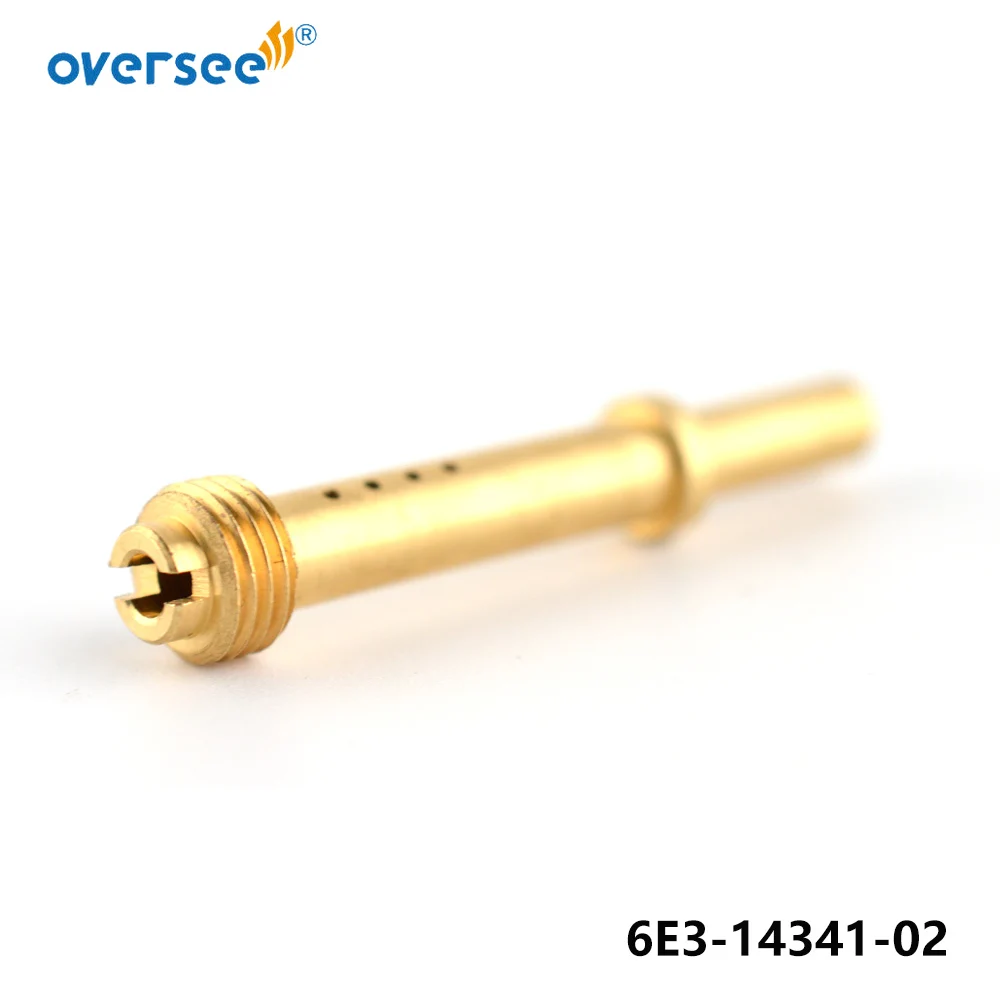 6E3-14341-02 NOZZLE,MAIN For Yamaha 5HP Outboard Engine Boat Motor Carburetor aftermarket parts 6E3-14341