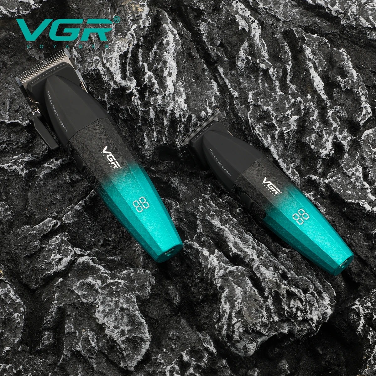 VGR ماكينة قص شعر احترافية ماكينة تشذيب شعر 9000 د...