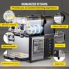 Slushy Machine, 3Lx2Tank Slushie Machine, 370W Frozen Drink Machine with Temperature Preservation, Slushy Maker Machine 6