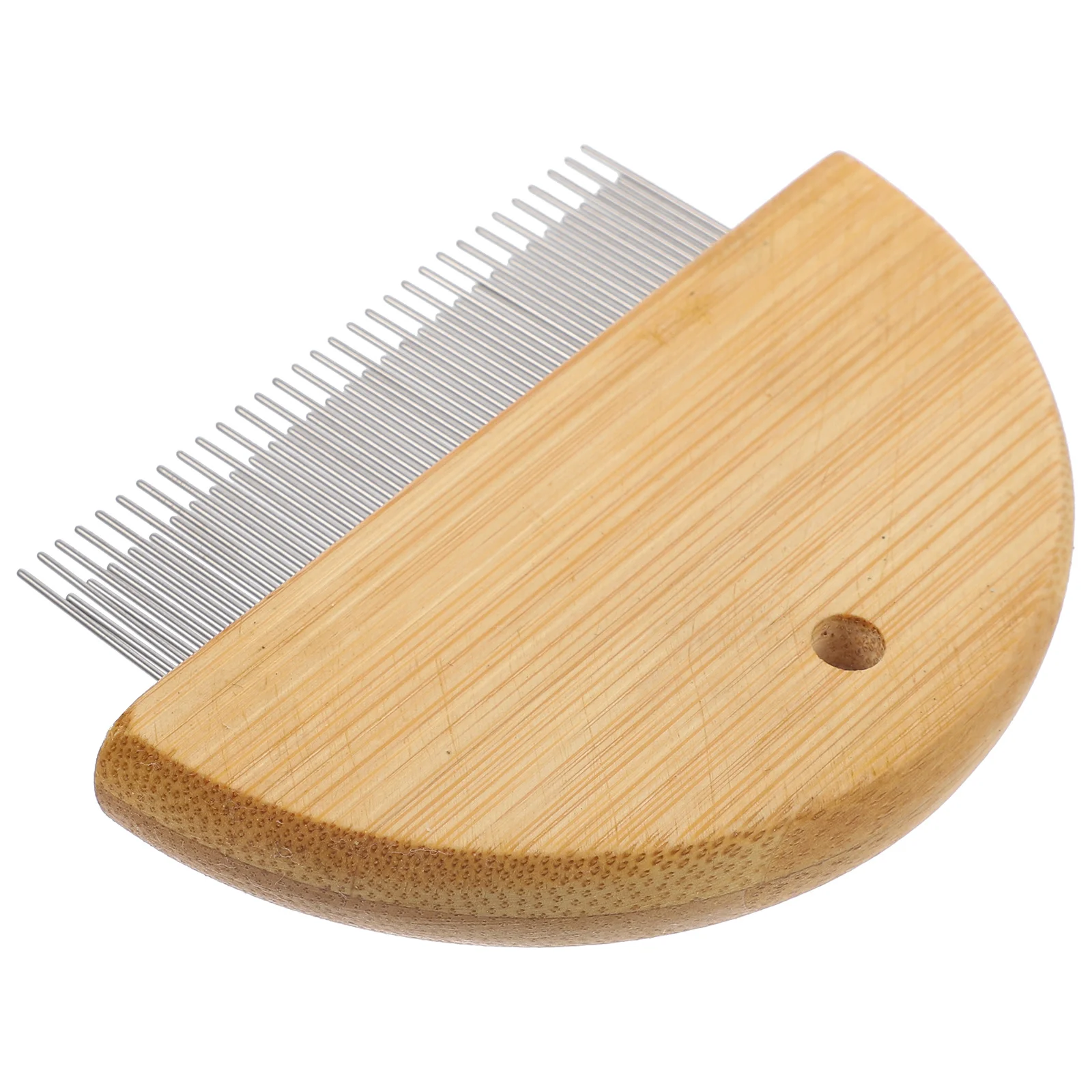 

Wooden Face Hairbrush Cleaner Tool Hair Metal Cleaning Tools The Dog Shedding Deshedding Comb Grooming Scraper