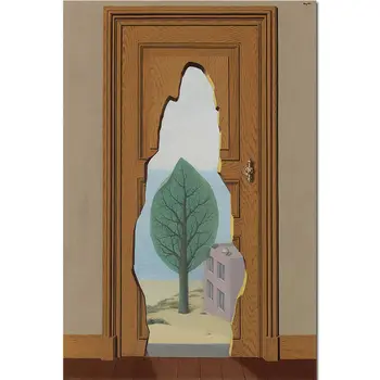 Surrealism Paintings by Rene Magritte Printed on Canvas 9