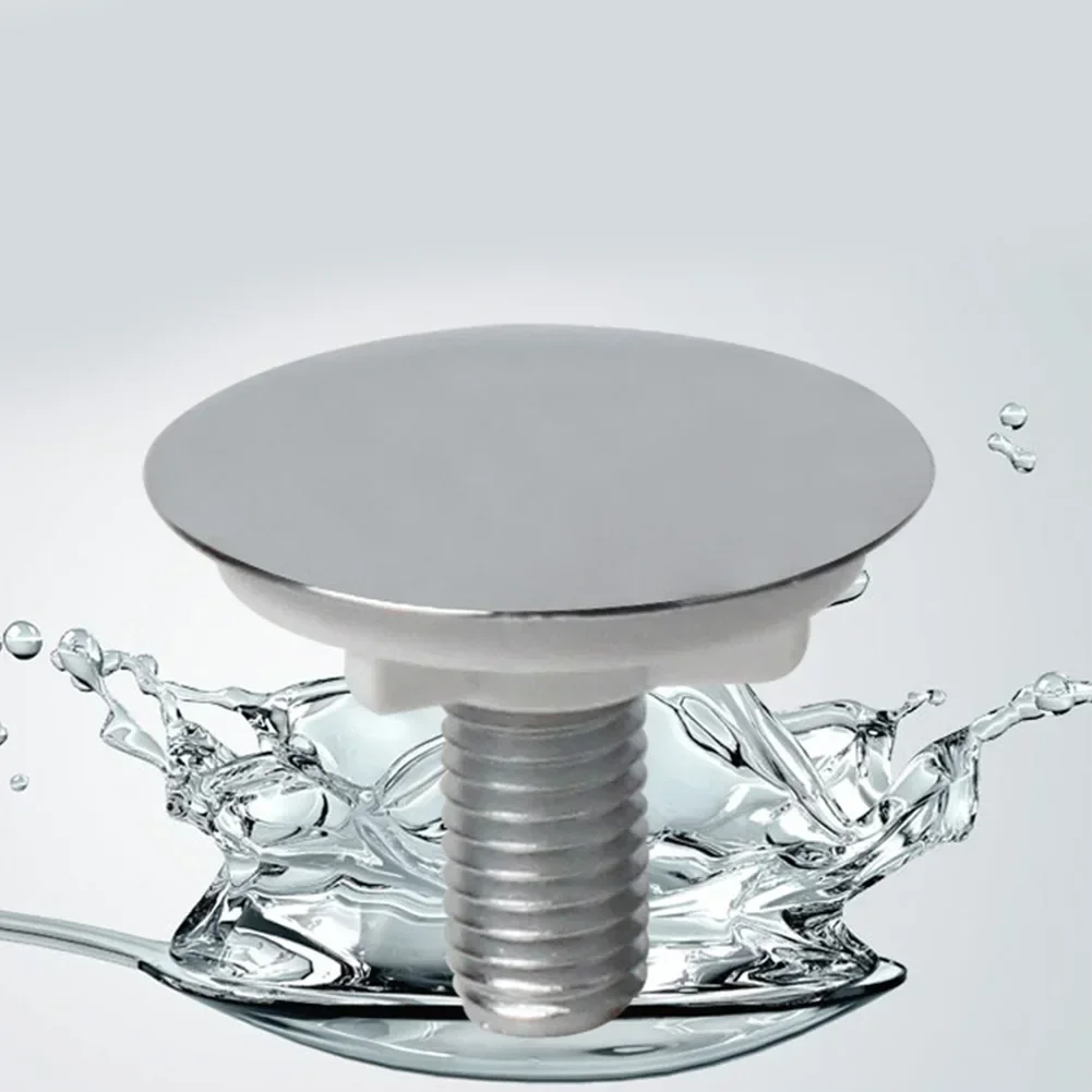 Sink Hole Cover Kitchen Sink Bathroom Wash Basin Decorative Cover Soap Hole For 16~35mm Overflow Holes Blanking Plug sink hole cover