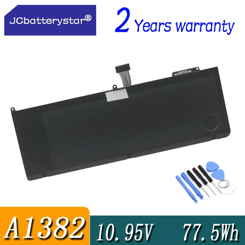 

JC New A1382 Laptop Battery for Apple MacBook Pro 15" A1286 2011 2012 Version MC721 MC723 MC847 MD318 MD322 MD103 MD104