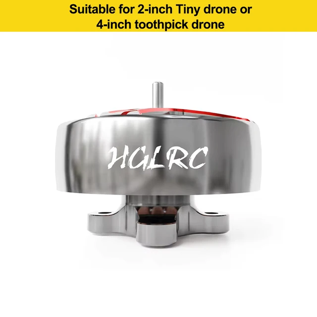 HGLRC SPECTER 1404 2750KV 4-6S Brushless Motor Compatible 2-4inch Propeller for FPV 2inch Cinewhoop 4inch Toothpick Drones 4