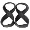 Cotton 7mm Thickened Figure 8 Weightlifting Belts Bands Anti-Slip Deadlift Powerlifting Straps Pull-ups Hand Protection 1