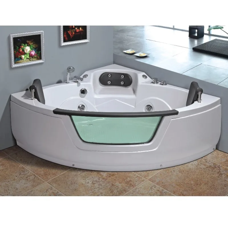 

triangular whirlpool bathtub