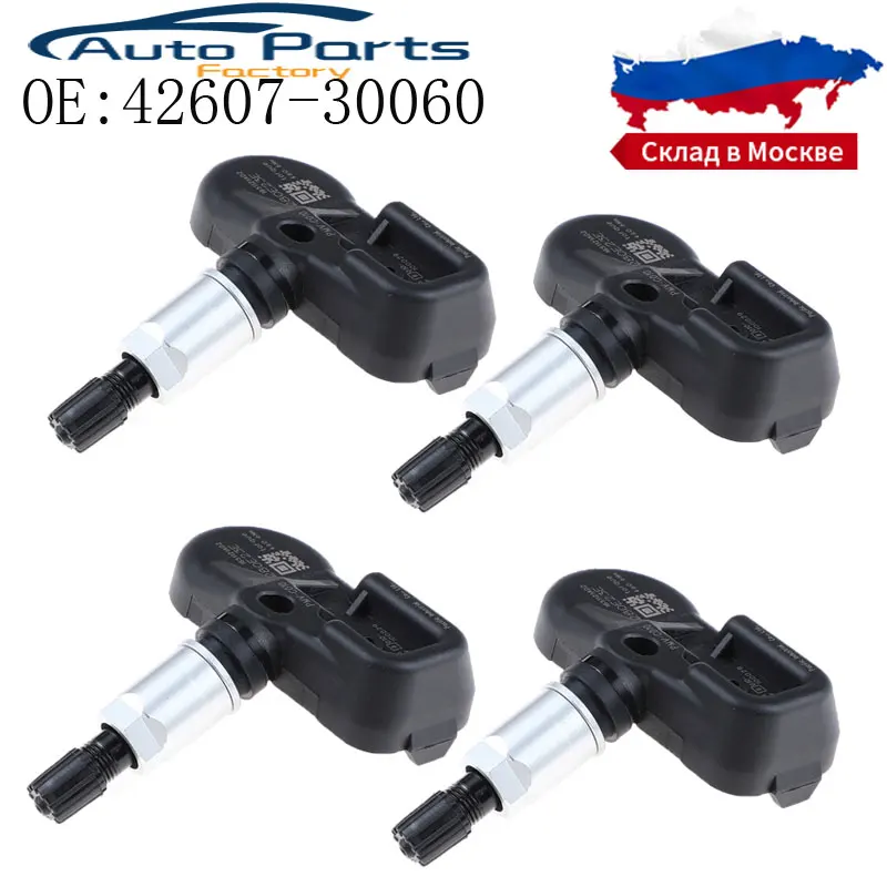4PCS New Tire Pressure Monitor Sensor TPMS For Toyota Camry Corolla Prius 42607 30060 4260730060