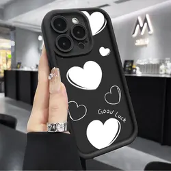 Luxury Flower Love Silicone Shockproof Phone Case Cover for Realme C20 C20A (BK - JGK1021)