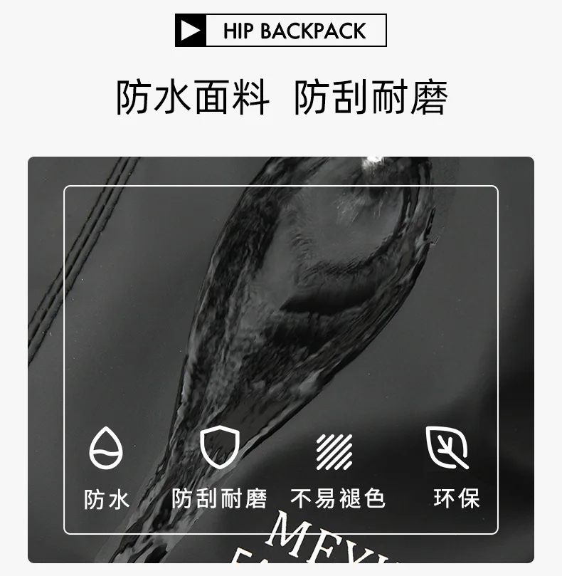 ผู้ชาย PU ฟิล์มกระเป๋าเป้สะพายหลังธุรกิจท่องเที่ยวแบบพกพาเดินทางไปทํางานกระเป๋าเป้สะพายหลัง High-end กันน้ําคอมพิวเตอร์กระเป๋านักเรียน