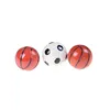 1:6/1:12 Dollhouse Miniature Sports Balls Soccer Football and Basketball Decor Toy 1