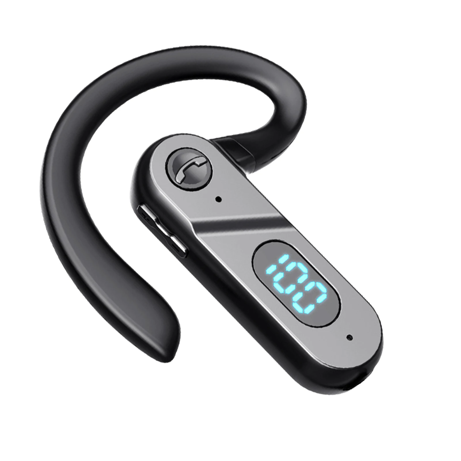 Гарнитура На Одно Ухо One Ear Headphones Microphone Earphones