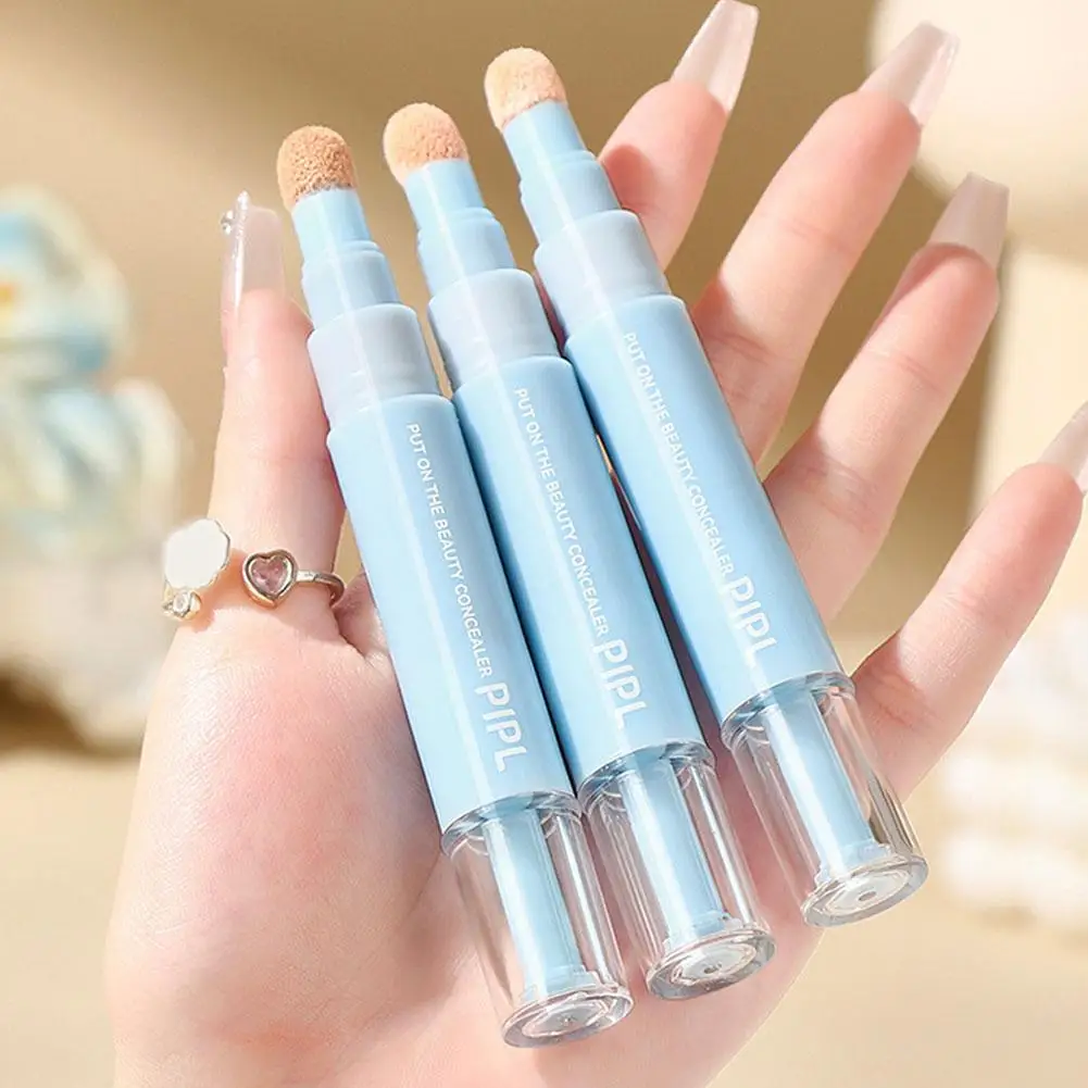 قلم كونسيلر لإصلاح البشرة، كونسيلر إسفنجي، تفتيح ب...