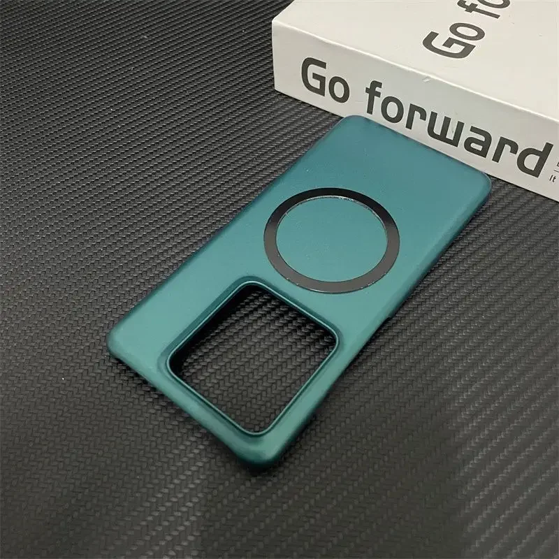 Luxury Matte Magsafe Magnetic Shockproof Bumper Case